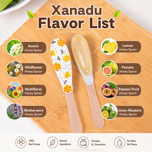 <span class=keywords><strong>Miel</strong></span> de 8 Sabores Oculta en Cucharas, Sabor Afrutado Dulce, Saludable y Natural, Sabor Chino, Té Individual 12g/Bolsa, Venta al por Mayor - Product Image 2