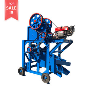 Portable Mobile Small diesel Engine Jaw Crusher Pe 150 X 250 250x400 200x300 Stone Crushing <b>Machine</b> - Product Image 2