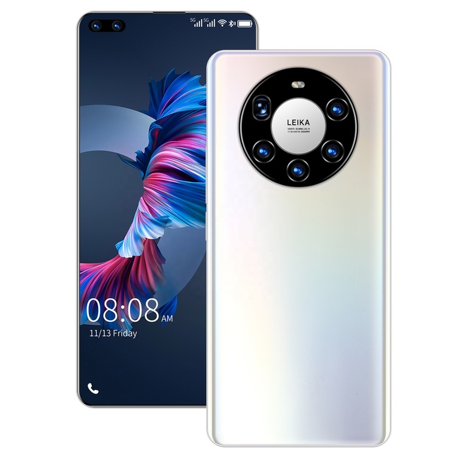 Mate 40Pro+ 7.23 Inch 12G + 512GB 6000mAh Battery Android 10.0 Low Price Smartphone Telephone Camera Phone