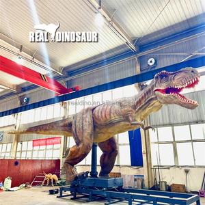 Modelo Personalizado <span class=keywords><strong>de</strong></span> Dinosaurio Robótico Animatrónico Realista a Tamaño Real para Parques <span class=keywords><strong>de</strong></span> Atracciones - Product Image 4