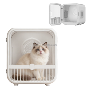 Sèche-<span class=keywords><strong>cheveux</strong></span> automatique pour animaux de compagnie, boîte de séchage pour chiens et chats à température réglable avec système de stérilisation - Product Image 1