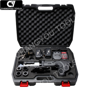 <span class=keywords><strong>Presse</strong></span> hydraulique à batterie MEC-1525, course de 27 mm, sertissage de tuyaux en acier inoxydable et en <span class=keywords><strong>cuivre</strong></span>, matrices en V, 42 KN - Product Image 2