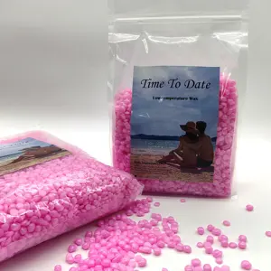 hochwertige formeln überall haarentfernung niedriger schmelzpunkt film wachs für bikini wachs enthusiasten glitter glitzer rosa wachs perlen