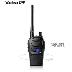 Talkie-walkie Wanhua S6, puissance de sortie 5W, batterie 3500mAh, lampe torche LED, communication analogique - Product Image 2