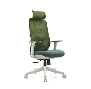 Chaise de bureau exécutive ergonomique en maille KEPO au design moderne avec appuie-tête réglable et soutien lombaire réglable, chaises de bureau à domicile - Product Image 5