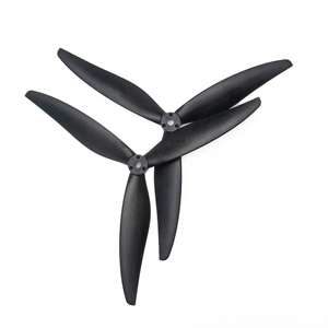 10x5x3 1050 3-lưỡi màu đen-carbon Nylon cánh quạt CW CCW cho RC multirotor x-class macroquad FPV cinelifter - Product Image 3