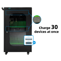 UV 30 voies numérique iPad ordinateur portable tablette stockage et stations de charge armoires pour l'école multifonctionnel éducatif ordinateur stockage