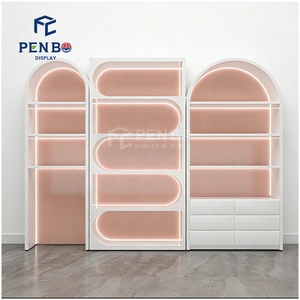 Diseño Interior de Clínica de Belleza, Spa y Salón Premium, Mostrador de Recepción Personalizado y Estantes de Exhibición de Productos para <span class=keywords><strong>Boutique</strong></span> de Belleza - Product Image 2