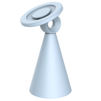 Support magnétique réglable pour téléphone, pivotant à 360° ° Support de bureau portable, fixation universelle pour les téléphones