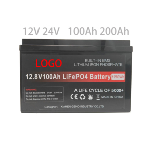 بطارية ليثيوم أيون لتخزين الطاقة 12 فولت 24 فولت, فوسفات الحديد ، بطارية lifepo4 ، 100AH 200Ah - Product Image 1