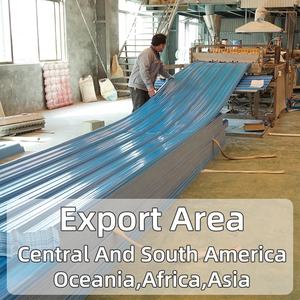 サプライヤー段ボール合成ハウスTelhadoプラスチックAsa Teja Telha De UpvcPvc建築材料屋根パネル屋根シート屋根タイル - Product Image 4