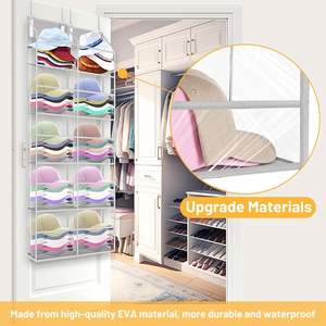 Organizador Colgante para Puerta de Armario de 5 Niveles, Transparente, Extra Grande, con 10 Compartimentos - Product Image 5
