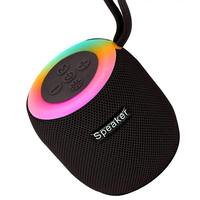 Speaker Gaming Nirkabel Portabel Hemat Biaya dengan Lampu RGB, Mic, dan Woofer