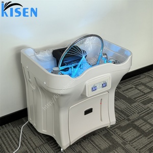 Kisen Bac Head Spa – Bac à shampoing portable sans tuyauterie avec circulation en cascade, idéal pour les lits de massage de salon haut de gamme - Product Image 3