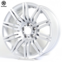 Jantes en alliage forgé DW Custom Hyper Silver 18 19 20 pouces pour voitures particulières, jantes sport 5 trous pour BMW, jantes modifiées pour le marché secondaire
