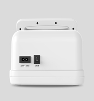 Masajeador de Espalda EMS Enchufable para el Hogar, Fuerte Potencia de Penetración, Multifuncional, Fácil de Usar, Microcorriente + TENS Térmico con Temporizador