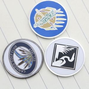Marqueur de balle de golf de luxe en alliage de zinc 3D personnalisé, clip magnétique pour chapeau, portable, conception gratuite, accessoires de golf personnalisés - Product Image 2