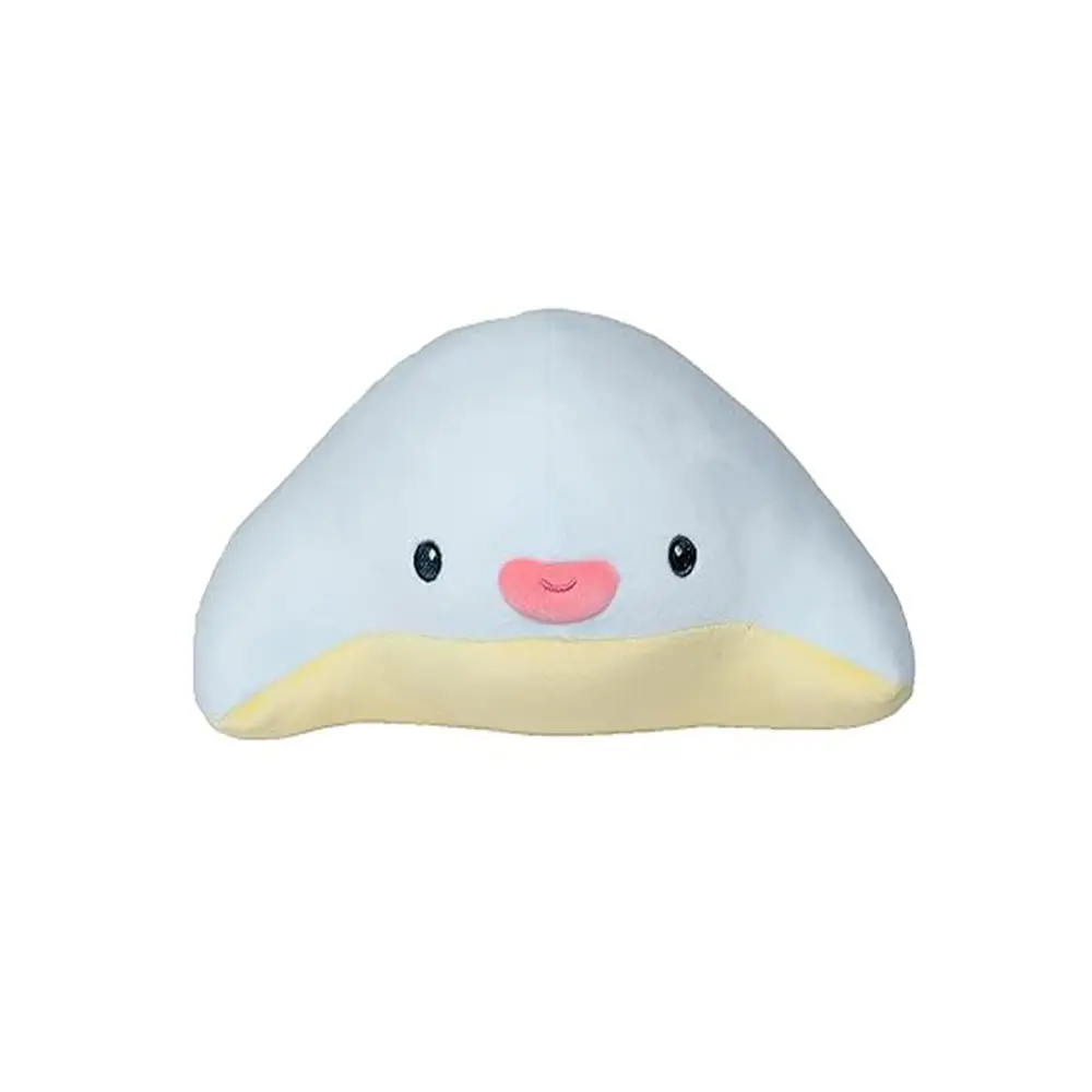 J955 10 pouces bleu jaune Stingray peluche Super doux oreiller de couchage chambre décor confortable profiter Stingray peluche jouet