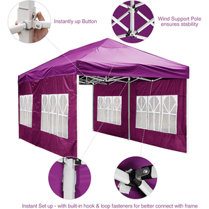 OEM Kustom Kanopi Pop Up Luar Ruangan 10X20 Kaki <span class=keywords><strong>Tenda</strong></span> Pesta Pernikahan Kanopi Lipat Tertutup - Product Image 5