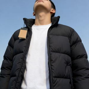 Chaqueta de Plumón Personalizada para <span class=keywords><strong>Hombre</strong></span>, Invierno, Estampado de Cebra, Casacas, Campera <span class=keywords><strong>Hombre</strong></span>, Puffer <span class=keywords><strong>Face</strong></span> - Product Image 4