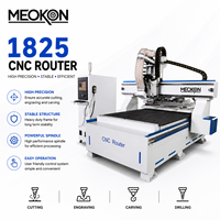 Machine de fraisage CNC 1825 ATC pour le nesting de panneaux de bois, bois massif, MDF, contreplaqué, la sculpture, le rainurage et la fabrication de meubles