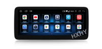 HXHY 10.25/ 12.3 pouces Qualcomm écran Android 13 autoradio vidéo GPS lecteur pour Mercedes Benz a classe W176 /GLA X156 / CLA C117