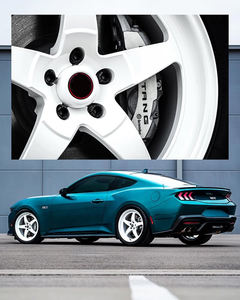 Jantes RCSR Custom WELD <span class=keywords><strong>RT</strong></span>-S S71 / Blanc Brillant pour Mustang GT S650 <span class=keywords><strong>BMW</strong></span> Audi Aurca 15-24 pouces, jantes profondes - Product Image 2