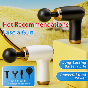 2024 portátil Mini pequeña pistola de masaje Usb tejido profundo vibración cuerpo masajeador Facial de mano profesional músculo cabeza masaje - Product Image 5