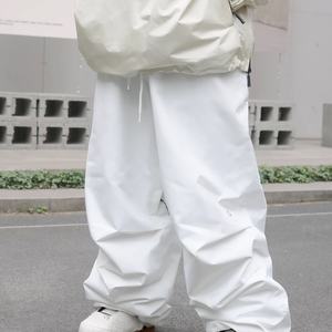 Pantalones de esquí personalizados OEM, pantalones de nieve, pantalones holgados, ropa de esquí, pantalones de nieve blancos - Product Image 1