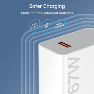 Chargeur mural rapide 67W pour Xiaomi Mi 17 15 14 13 12 14T 13T 12T 12S Pro Lite et Redmi <span class=keywords><strong>Note</strong></span> K60 K50GT avec câble Type C - Product Image 4