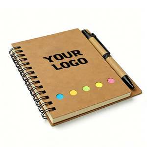 Promoción de Regalos Empresariales con Logotipo Personalizado, Juego de Regalo de Cuaderno y Bolígrafo, Cuaderno Espiral con Bolígrafo, Agenda, Libretas para Regalo - Product Image 1