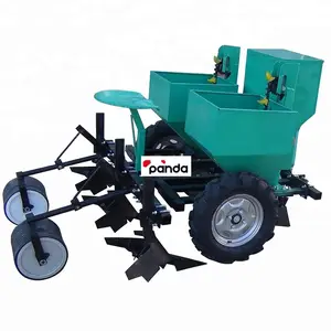 hot sale 2 rows potato planter, potato seeder with fertilizer applicator