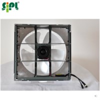 Ventilateur de Ventilation à flux Axial de 10 pouces, outils de Ventilation à panneau solaire, grille électrique, double puissance, ventilateur d'extraction mural 30W HVAC