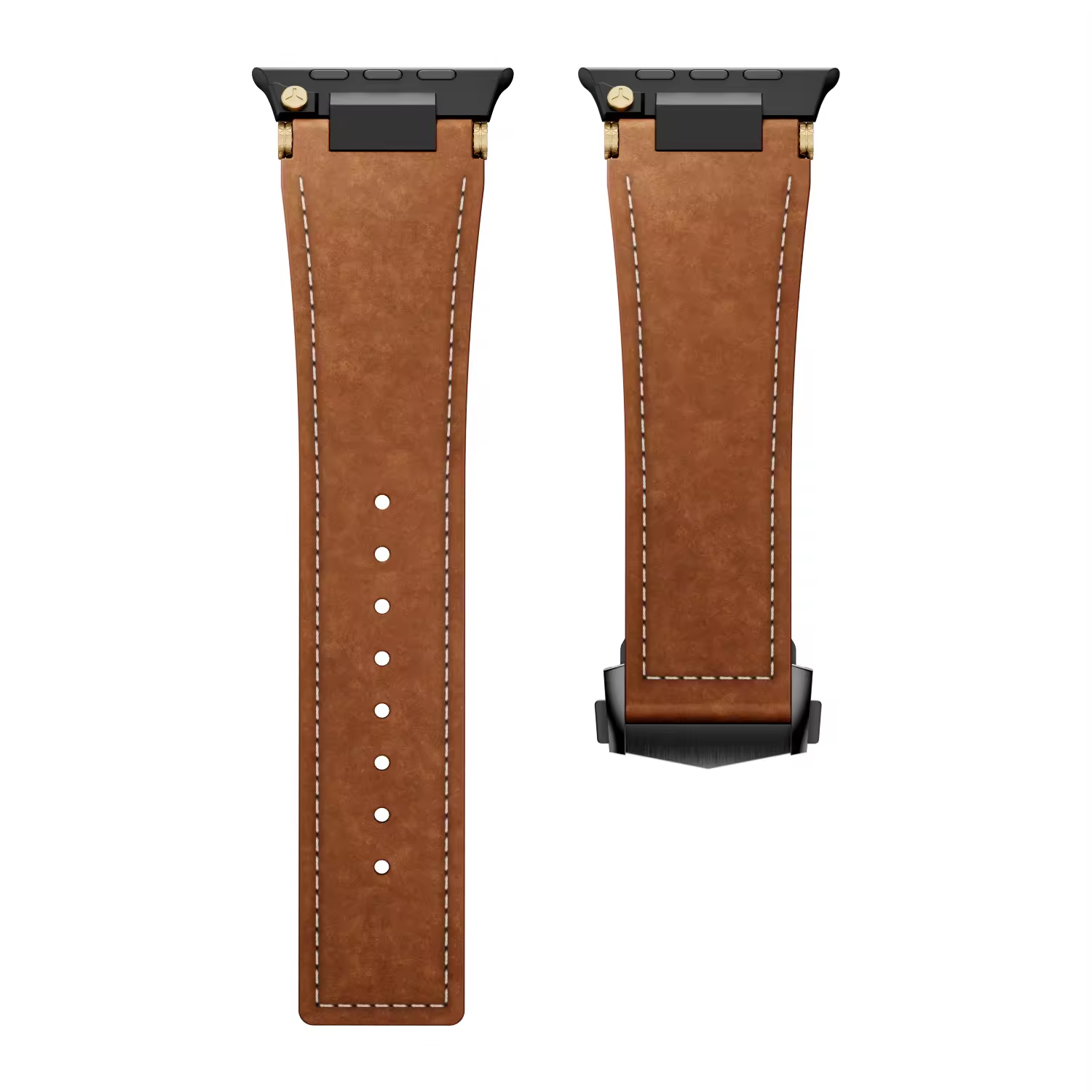 Marron clair (boucle noire)