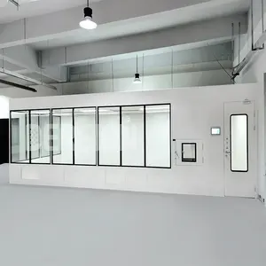 Modulaire Cleanroom Lab Fabriek Stofvrije Cleanroom Iso 5-8 Niveau Geprefabriceerde Cleanroom