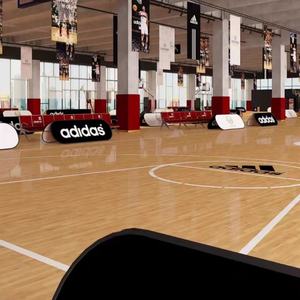 Bon marché, terrain <span class=keywords><strong>de</strong></span> basket et salle <span class=keywords><strong>de</strong></span> badminton pour les sports d'intérieur, plancher en bois d'érable à double quille, plancher <span class=keywords><strong>de</strong></span> bois franc antidérapant pour les gymnases - Product Image 4