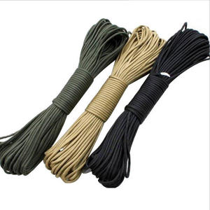 Corde d'évasion d'urgence extérieure en nylon <span class=keywords><strong>Paracord</strong></span> à 7 cœurs pour équipement de survie, résistante aux intempéries et légère - Product Image 1
