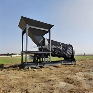 Yüksek kaliteli organik gübre şaftsız tambur ekranı | Toprak iyileştirme tarım kullanımı için verimli kompost eleme ekipmanı - Product Image 5