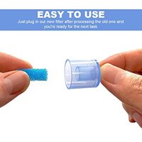 Aspirateur Nasal pour bébé avec 3 filtres, aspiration supplémentaire sûre et hygiénique pour les nouveau-nés, 100% nettoyage du nez du nourrisson