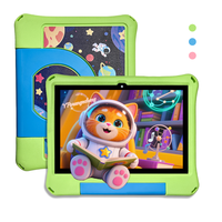 Tablette éducative pour enfants de 10,1 pouces, Android 12.0, processeur Intel Octa Core, 3 Go + 64 Go de stockage, Wi-Fi, type-C, étui en EVA, nouvelle