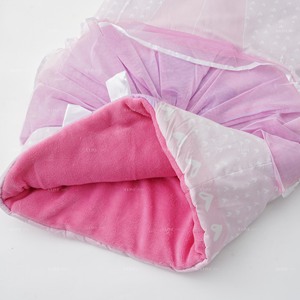 Couverture portable en tissu imprimé style princesse rose pour fille, idéale pour un cadeau d'anniversaire ou de fêtes, disponible en gros (OEM/ODM) - Product Image 5