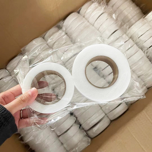 Băng viền may ủi nóng, kích thước 1cm 1.2cm 1.5cm 2cm 2.5cm 3cm, chất liệu sắt, dùng để dán, phụ kiện may mặc, màu đen/trắng - Product Image 6