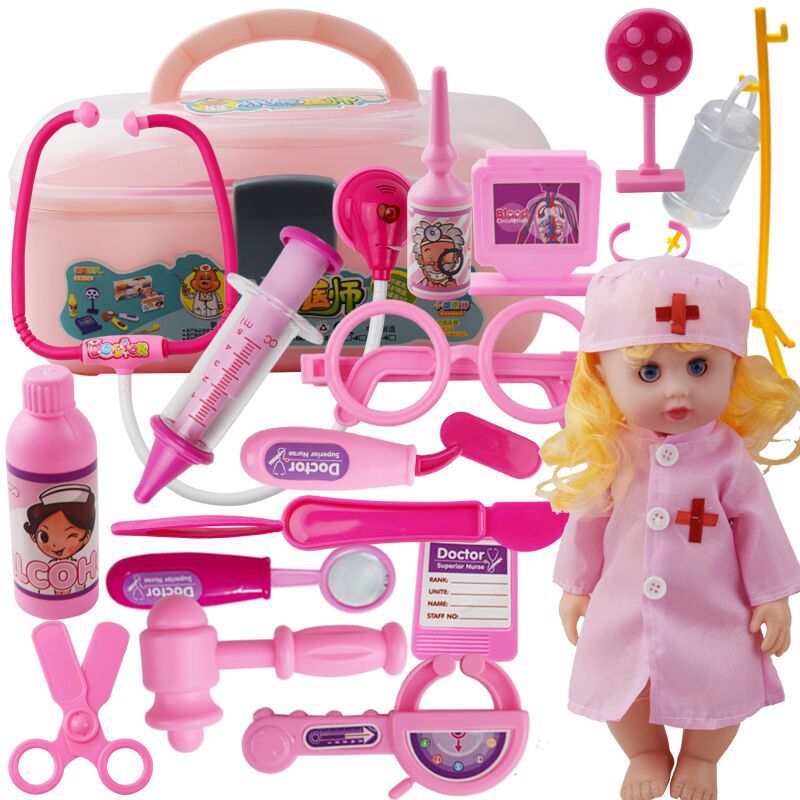 Оптовая продажа, дешевая и безопасная машина скорой помощи, ролевые игры, набор медицинских игрушек