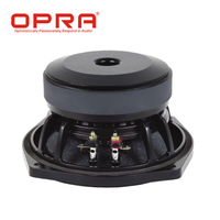 Haut-parleur de graves moyennes en ferrite de 6,5 pouces, 8 ohms, 200 W AES, 400 W max, bobine vocale de 2 pouces, audio professionnel PA, audio haute résolution