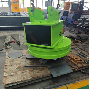 Imán de elevación eléctrico de grúa excavadora imán electromagnético redondo para excavadora - Product Image 4