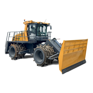 Compacteur de déchets XH285IV de 28,2 tonnes, rouleau vibratoire lourd, moteur à commande électronique haute puissance L9, marques haut de gamme - Product Image 1