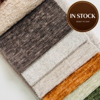 Tissu d'ameublement en chenille dobby jacquard 100 % polyester, prix d'usine, en stock, pour canapés et fauteuils modernes