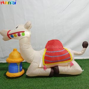 Vente chaude Ramadan Décoration Gonflable <span class=keywords><strong>Camel</strong></span> OEM Festival Gonflable Personnalisé avec Lumière LED Prix Usine Modèle Gonflable - Product Image 4