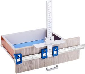 Aluminum Alloy Drill Guide Sleeve Cabinet Hardware Jig for Handles and Knobs Drawer Pull