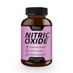Fabricant en gros de suppléments d'oxyde nitrique avec L-citrulline et L-arginine pour le soutien musculaire, 80 capsules d'oxyde nitrique - Product Image 1